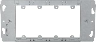 RACO 823 4-Gang Box Device Cover, Raised 3/4 in., 10-11/16 in. Width
