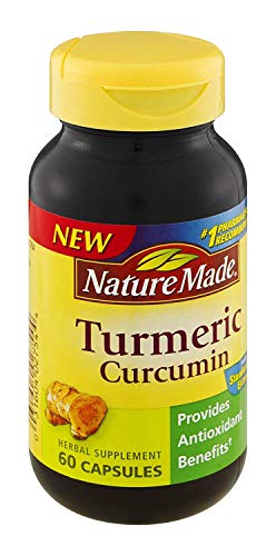 3 Pack of Nature Made Tumeric Capsules 500 Mg, 60ct (180 Ct Total)