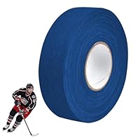 Eishockey Tape,Hockey Tape,Hockey Stick Tape,Self Adhesive Hockey Stick,Schläger Tape,Rutschfestes Hockeyschlägerband,Sportgriffband Rutschfestes,Selbstklebendes Griffband,25m × 25mm,Blau