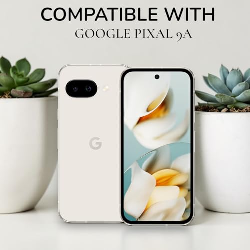 Image of Tempered Glass for Google Pixel 9a | Edge-to-Edge Protection | 9H Military Grade Hardness | Bubble-Free & Case Friendly HD Clear Screen Protector