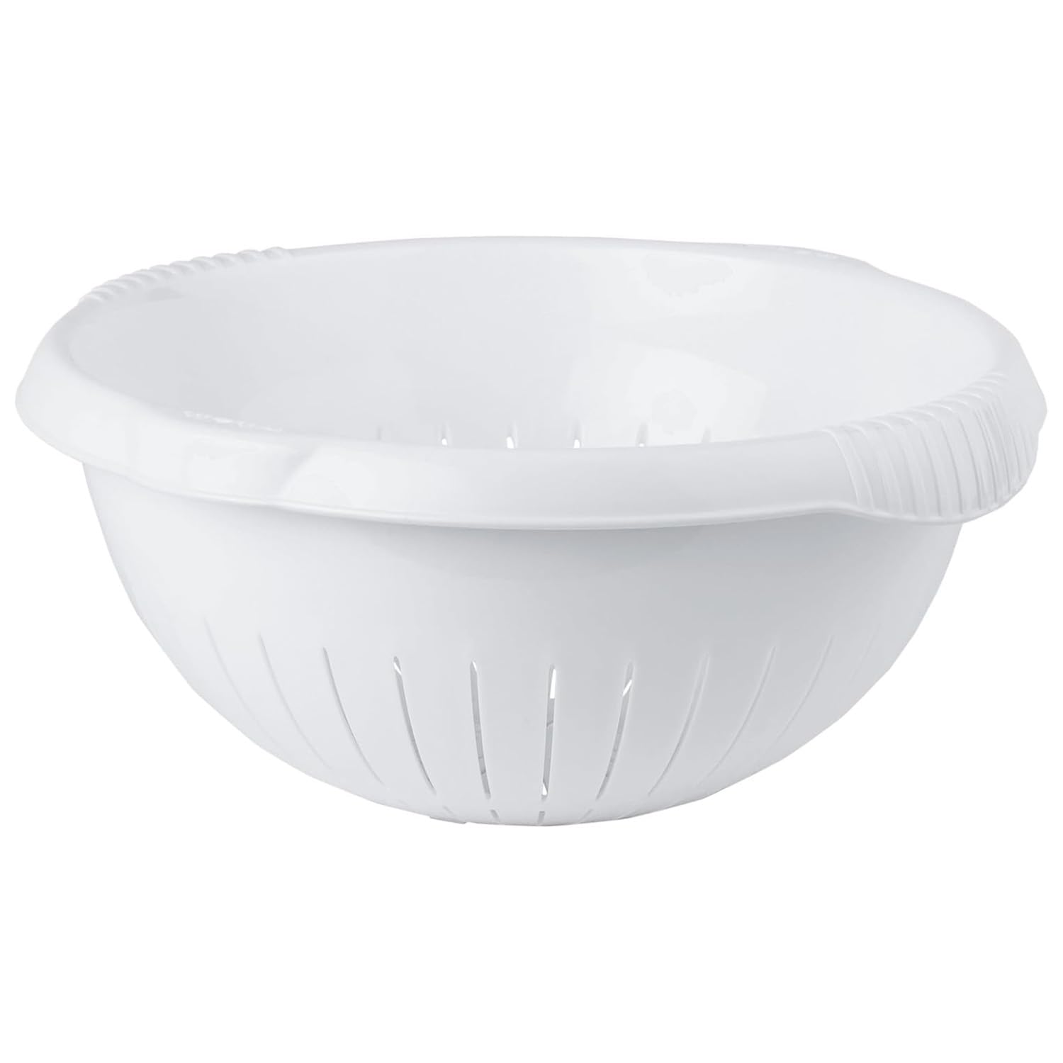 Ice White 30cm Multi Purpose Colander Filter Basket