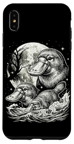 Platypus 90�N��X�^�C�� ���B���e�[�W ���I Y2K �J���m�n�V �O���t�B�b�N �X�}�z�P�[�X iPhone XS Max �p