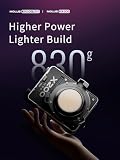 ZHIYUN MOLUS X200 RGB Combo Master oświetlenie LED, 200 W CCT 2500 K-10000 K, uchwyt Bowens, z reflektorem obiektywu, koncentratorem baterii, obsługa sterowania aplikacją