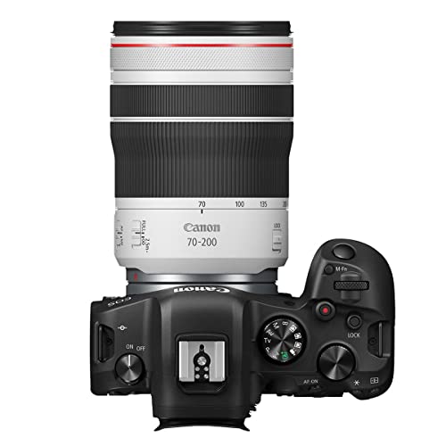 Canon RF70-200mm F4 L is USM Lens, Telephoto Zoom Lens, Compatible with EOS R Series Mirrorless Cameras, White