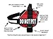 DO NOT PET Dog Vest Harness with Removable Patches and Reflective Trim. Comes with 2 DO NOT PET Reflective Removable Patches. Please Measure Dogs Girth Before Purchase