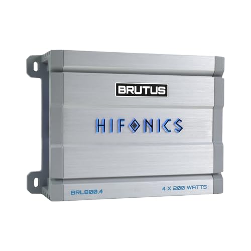 Hifonics Brutus BRL800.4 car Audio Four Channel Amplifier Delivering 800