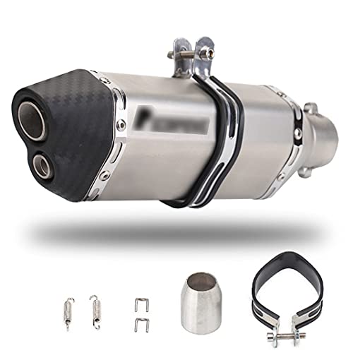 Silencieux Universel Pour Moto - Diamètre 50.8mm Ou 60.5mm, Longueur 103mm/152mm, Acier Inoxydable, Réducteur De Bruit