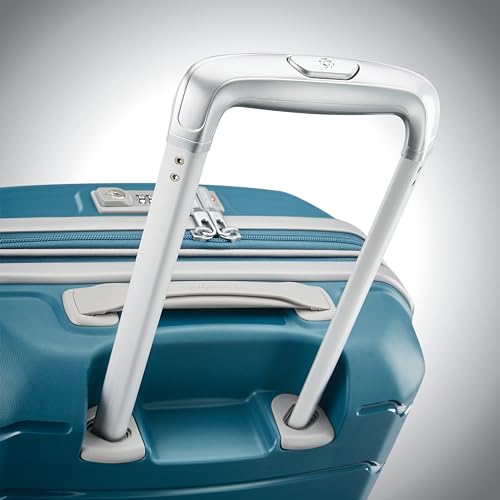 Image of Samsonite Freeform Hardside Expandable with Double Spinner Wheels, Dark Teal, Carry-on Spinner, Freeform Hardside Expandable Luggage With Spinners