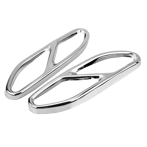 Silenciador de escape para Benz Clase S W222 2018, fundas cromadas para lucir en carretera