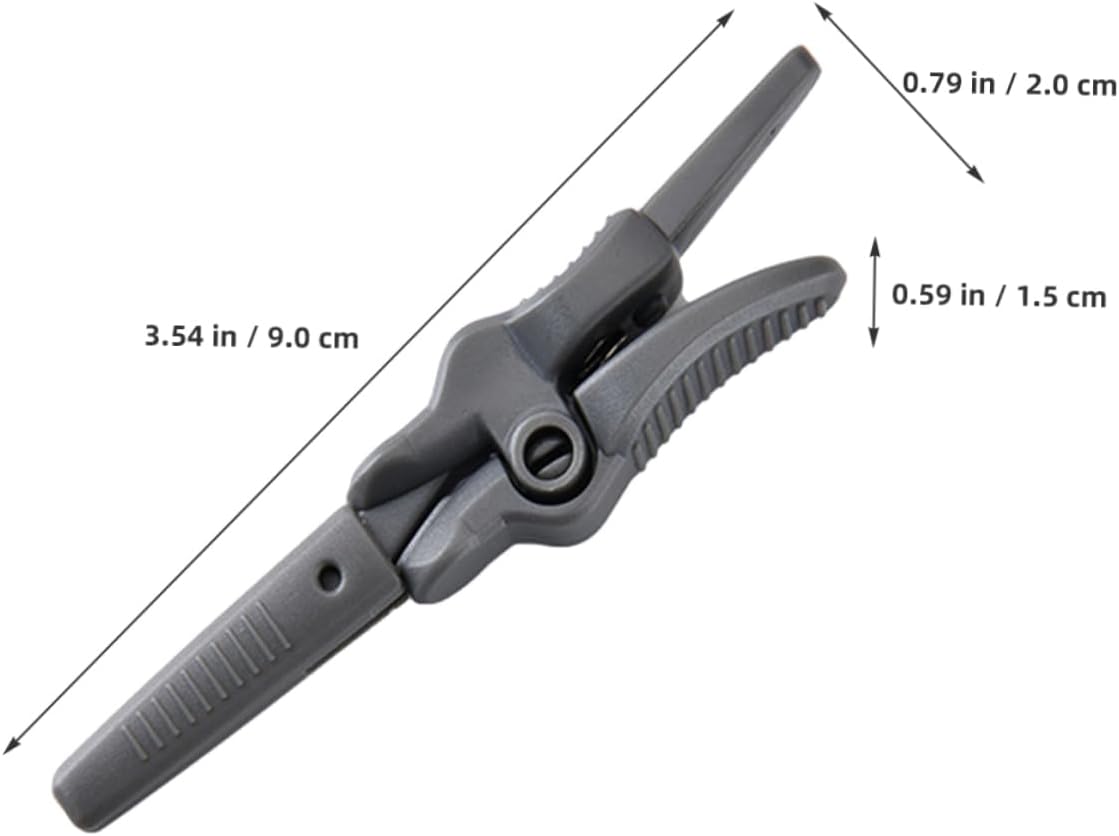 Round Head Facial Hair Scissors Compact Eyebrow Trimmer Durable Beard Grooming Tool for Men Women Precision Cutting for Nose Eyebrow and Beard Hair