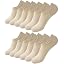 6 Pairs Beige