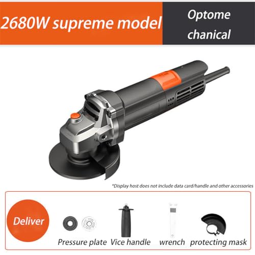 Meuleuse d'angle 2680W haute puissance pour coupe et meulage - 3