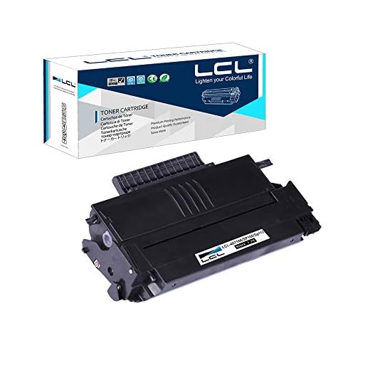 LCL kompatibel tonerkassett 407166 SP100 SP112 (1PK svart) ersättning för Ricoh Aficio SP 100 Ricoh Aficio SP 100E