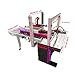 HayWHNKN Automatic Carton Sealing Strapping Machine 2 in 1 Industrial Box Packaging Wrapping Tape Strapping 120-500mm Adjustable 400-600 Boxes/Hour 110V