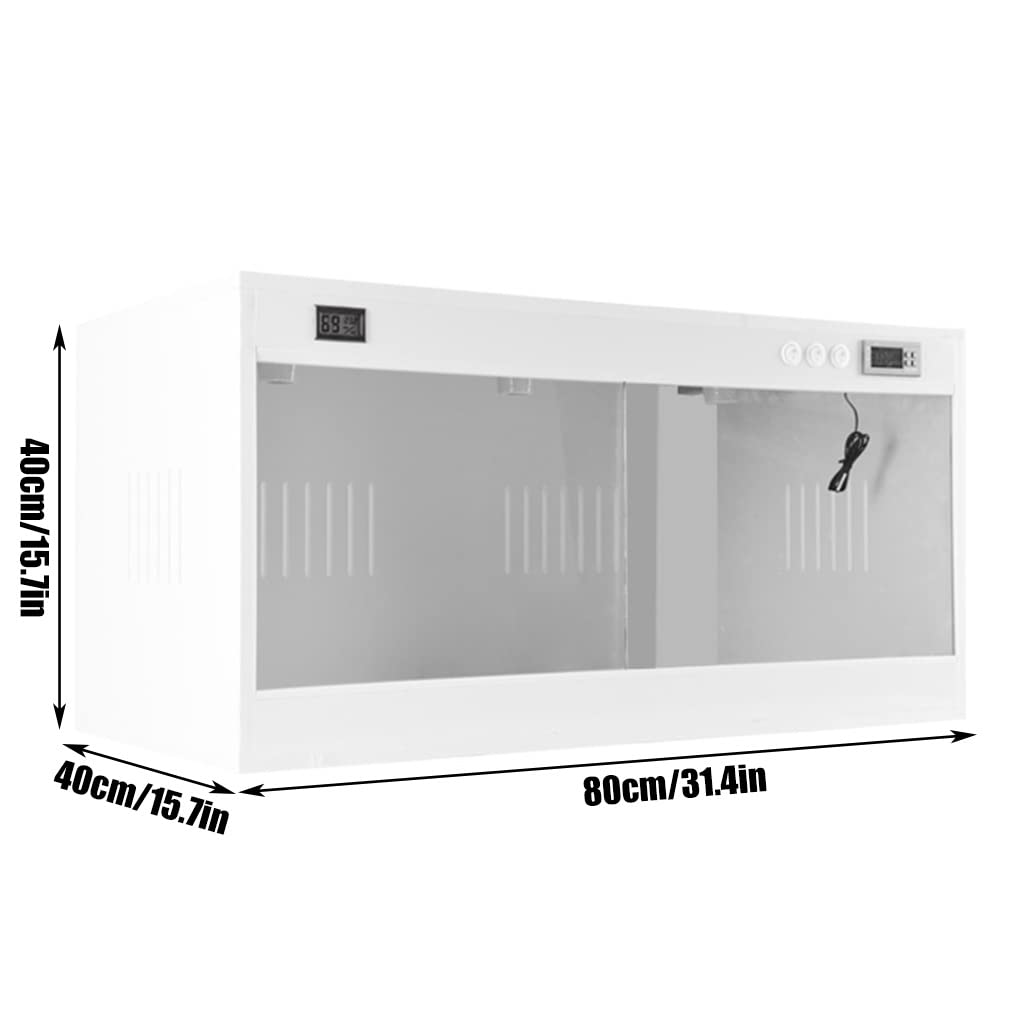 Caja Grande de PVC Vivarium Caja de alimentación de Mascotas Hábitat de Reptiles de Reptil Inteligente Incubadora calefactora Snake Tortuga Tortuga Caja de Transporte de Jaula, vivario de Reptiles