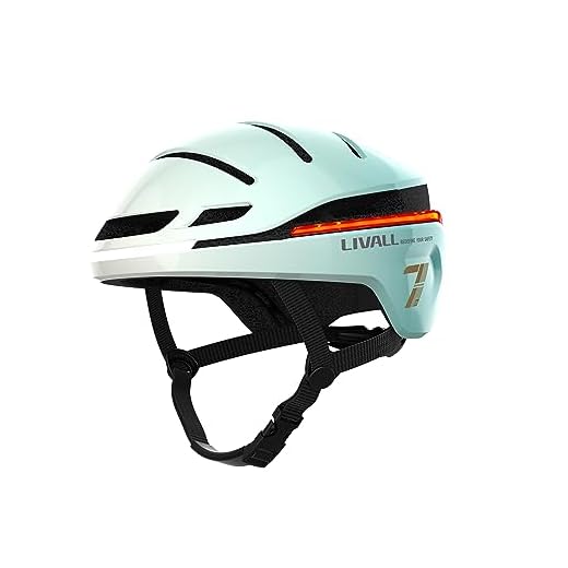 LIVALL Evo21 Casco de Ciclismo, Unisex Adulto, Menta, M 54-58CM