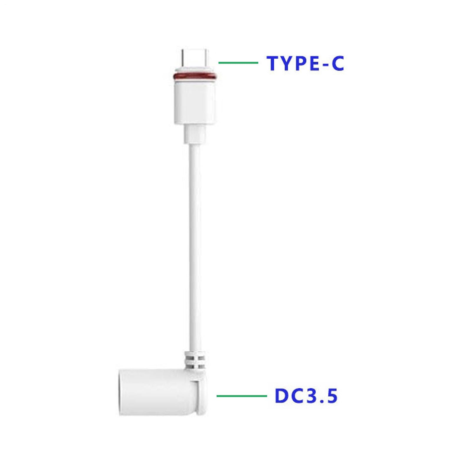 Adattatore Da Spina Barrel A USB-C Connettore Spina Alimentazione Portatile | 2 pezzi adattatore barrel plug a USB-C fotocamera Per Casa Auto Barca e Camper