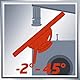 Einhell TC-SB 200/1 Bandsäge | Elektrische Tischsäge mit 45° neigbarem Metallarbeitstisch für Gehrungsschnitte, Parallelanschlag, Staubabsaugung | Bandsäge für Holzbearbeitung, Basteln und Heimwerken