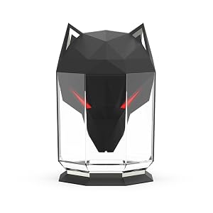 Wolf Shaped Humidifier Bedroom Cold Mist Humidifiers 650Ml Ultrasonic Atomizing Humidifier Desktop Gaming Humidifier A