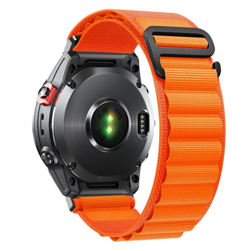 [AiMaoo] QuickFit 22mm �o���h Garmin Fenix 8/8 Solar 47mm/7 Pro/7/6 Pro/6/5 Plus/5/E �Ή� �����x���g ���A���p�C�����[�v �g �i�C������ �X�|�[�c�o���h Garmin Fore