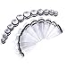 Big Gauges kit 24 Pieces Tapers and Plugs 00G-20mm Inch Big Gauges Ear Stretching Kit Clear Acrylic