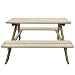 Festnight Mesa de Picnic para Niños Material de Madera Pino, 89 x...