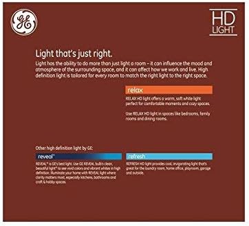 GE Relax 2-Pack 65 W Equivalent Dimmable Soft White Br30 LED Light Fixture Light Bulb