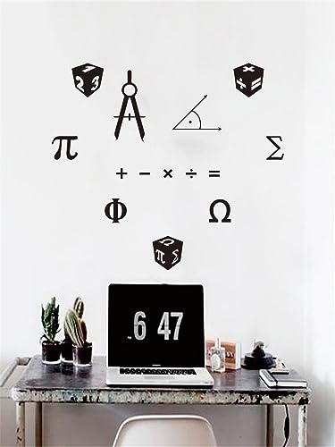Vinilo Decorativo de Pared Matemáticas ANFRJJI JZY051 miniatura 3