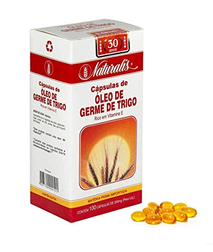 Óleo de Germe de Trigo 100 Cápsulas Naturalis
