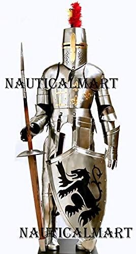 NauticalMart Medieval Reenactment Crusader Full Body Suit of Armor