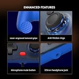 GameSir T7 Wired Controller for Xbox Series X|S, Xbox One & Windows 10/11, Plug and Play Gaming Gamepad with Hall Effect Joysticks/Hall Trigger, 3.5 mm Audio Jack - Blue - Image 6