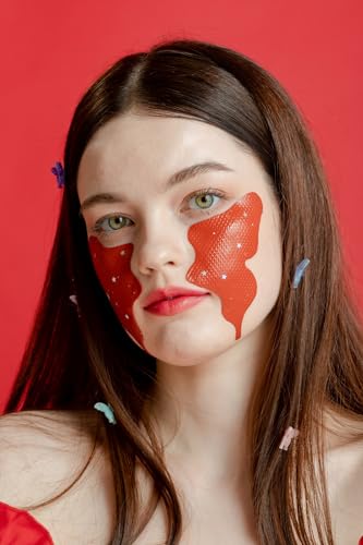 COSAPPAREL Adesivo Butterfly Multi Gelatina, Vermelho