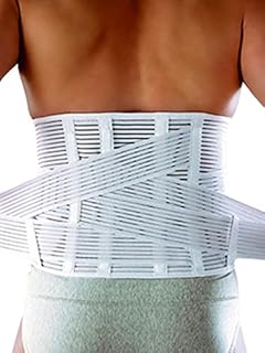Semi-Rigid Dorsolumbar Brace Ref. 3040 Orione - White Colour Size XL inch. 37.40