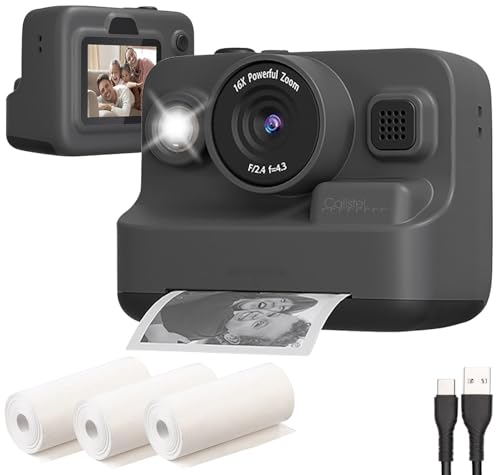 Appareil Photo instantané Full HD avec imprimante Thermique DV-10.Druck [Callstel]
