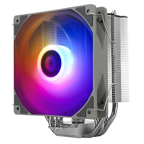 Refroidisseur CPU Thermalright silencieux avec 5 caloducs et ventilateur PWM 120mm pour PC gamer