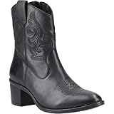 Marke: Hush Puppies Hush Puppies Wynn Leather Damen Stiefeletten mit Absatz, Schwarz, Schwarz , 38 EU