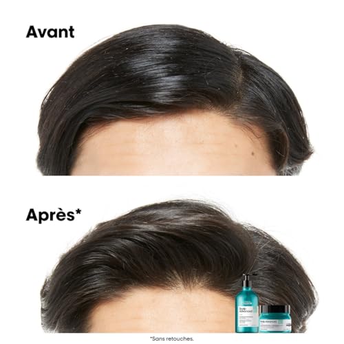 L'OREAL PROFESSIONNEL - Shampoing Dermo-Purifiant Scalp Advanced - Homme & Femme - -78 % de Sébum Sur le Cuir Chevelu - Pour Cheveux Gras - Sans Silicone - 500 ml