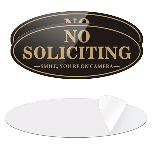 (2 Pack) No Soliciting Sign Only $6.77 (Reg. $10.99) at Amazon