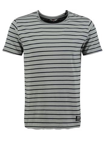 T-shirt col rond homme gris XL, fini les vêtements trop serrés