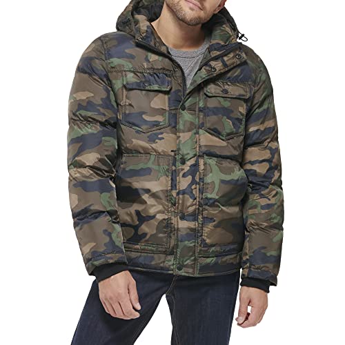 Image of Levi's Men's Performance Hooded Puffer Trucker Jacket (Regular & Big & Tall Sizes)