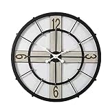 Diseño perfecto: reloj industrial europeo, diseño hueco, sin lentes de vidrio, sin estilo de segunda mano.Proceso de soldadura exquisito y manual.No es sólo un reloj, sino también una gran obra labrada.