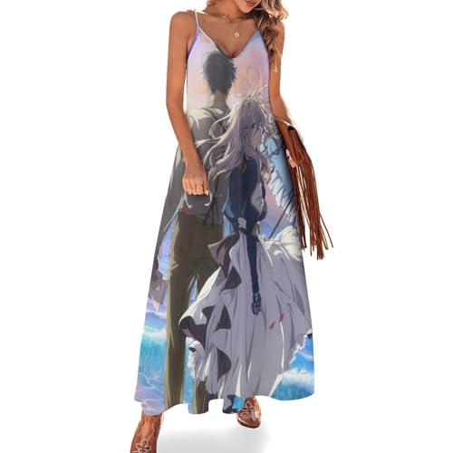 Robe longue d'été sans manches pour vos journées farniente et sorties plage