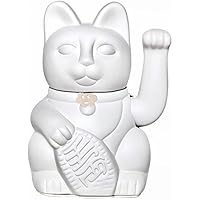 Gato de la Suerte chino - Lucky Cat - Maneki Neko. BLANCO, M