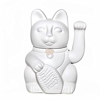 Gato de la Suerte chino - Lucky Cat - Maneki Neko. BLANCO, M (10x6x15cm) | Ya disponible en tu tienda friki favorita! En mundofriki.es! Gato de la Suerte chino - Lucky Cat - Maneki Neko. BLANCO, M (10x6x15cm) | Ya disponible en tu tienda friki favorita! En mundofriki.es!