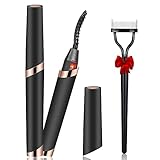 Best Eye Lash Curlers - DUST2OASIS Heated Eyelash Curlers, Electric Eyelash Curlers, Rechargeable Review 