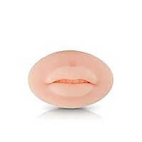 Vista 9 de 9 labios falsos de silicona 3D para práctica de maquillaje, labios de silicona suave, para practicar tatuajes, entrenamiento de pieles