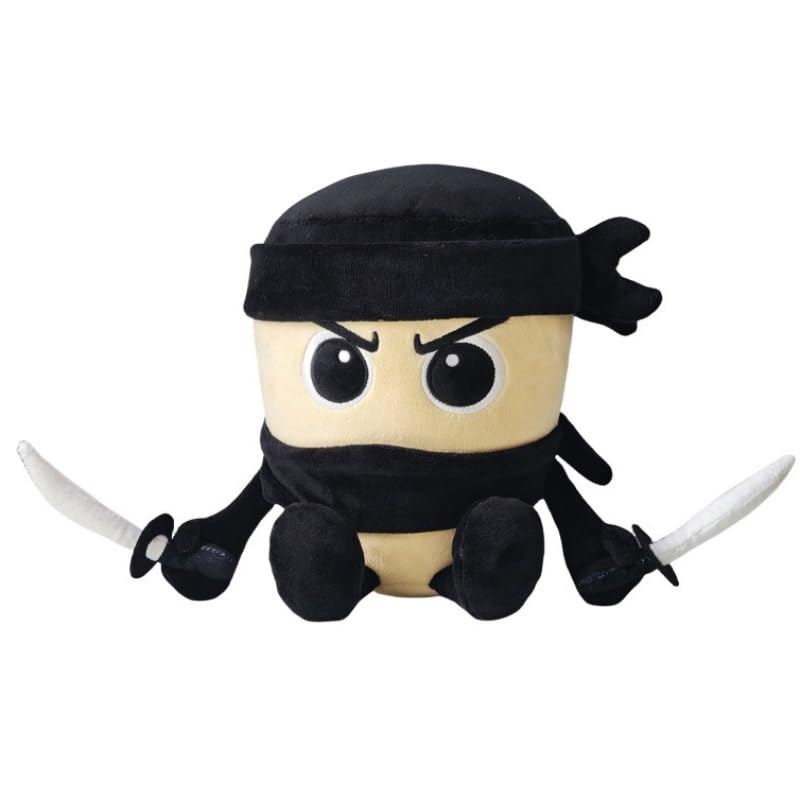 Tralala de peluche de tralala, peluche italiano de Brainrot almofada de Tung Tung Sahur para crianças adultos e fãs (Capuccino )