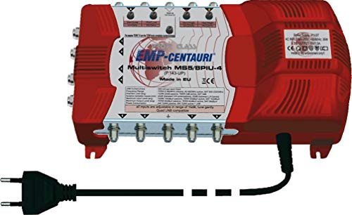 Commutateur multiprise 5 entrées 8 sorties EMP MS5/8PIU-4 avec câble d'alimentation inclus