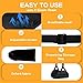 neynosy Airplane Foot Hammock – Hanging Foot Sling for Plane Travel, Adjustable 3-Position Foot Rest for Long Flights, Travel Comfort Kit with Eye Mask & Earplugs