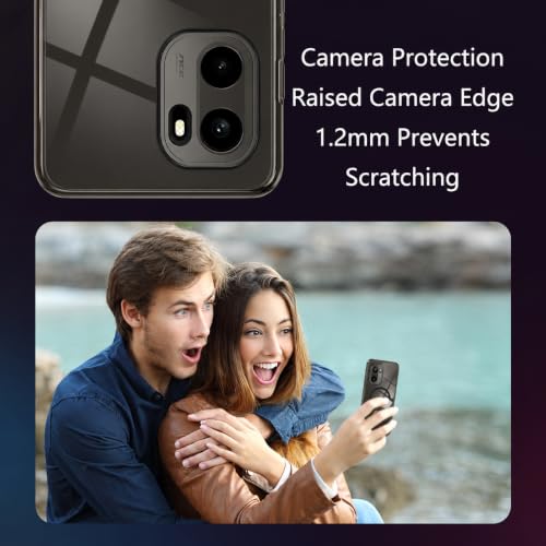Image of Elzzi Anti Scratch Semi Translucent Cover for Oneplus 15R Case, Premium PC + TPU Magnetic Phone Cases Drop Proof, Compatible with Magsafe Slim Never Yellowing Shockproof